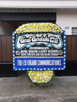 Papan Bunga Duka di Tigabinanga